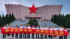 【党史学习教育系列活动】我院党总支开展“踏寻先辈足迹，传承红色基因”教育活动