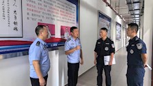 百色市公安局领导看望2024年全区公安机关新录用非公安专业毕业人员入警训练班学员（bat365中文官方网站培训点）