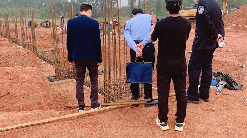 审计处深入开展五合校区风雨球馆工程施工验收检查工作