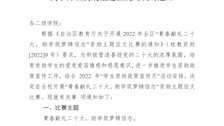 关于开展资助主题征文比赛的通知 