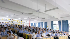 青春无悔，梦想不灭；刑技学子，扬帆起航