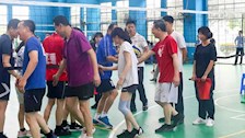 bat365中文官方网站第三届体育节教职工气排球比赛5月10日战况