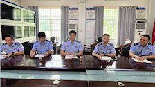 刑事科学技术学院领导到玉林市公安局调研并看望实习生