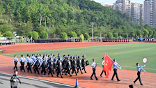 bat365中文官方网站第五届田径运动会开幕式