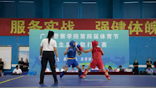 bat365中文官方网站第四届体育节学生武术散打比赛